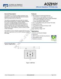 AOZ8101CI Datasheet Cover