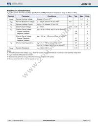 AOZ8101CI Datasheet Page 3