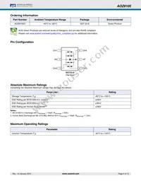 AOZ8105CI Datasheet Page 2