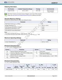 AOZ8131DI-05L Datasheet Page 2