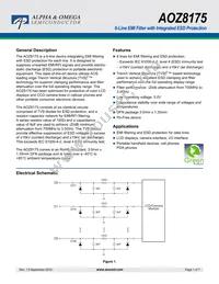 AOZ8175DI Datasheet Cover