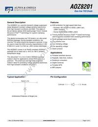 AOZ8201NI-05 Datasheet Cover