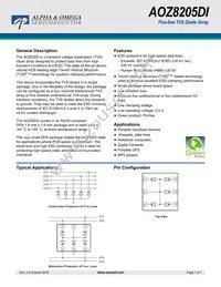 AOZ8205DI Datasheet Cover