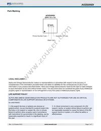 AOZ8205DI Datasheet Page 7