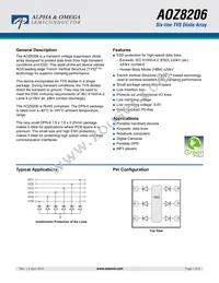AOZ8206DI-05 Datasheet Cover
