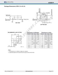 AOZ8211DI-24 Datasheet Page 5