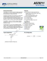 AOZ8211NI-05 Datasheet Cover