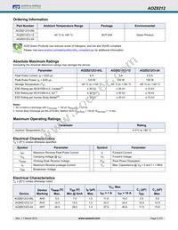 AOZ8212CI-24 Datasheet Page 2