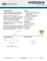 AOZ8222DI-05 Datasheet Cover