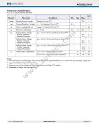 AOZ8222DI-05 Datasheet Page 3