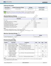AOZ8235DI-05 Datasheet Page 2