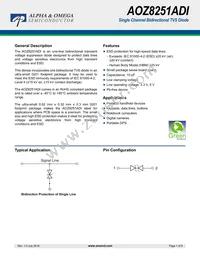 AOZ8251ADI-05 Datasheet Cover