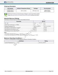 AOZ8251ADI-05 Datasheet Page 2