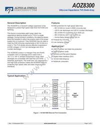 AOZ8300CI-05 Datasheet Cover