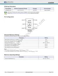 AOZ8300CI-05 Datasheet Page 2