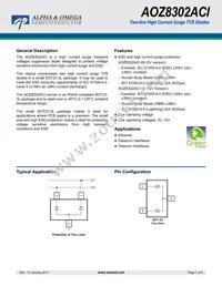 AOZ8302ACI-12 Datasheet Cover