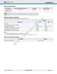 AOZ8302ACI-12 Datasheet Page 2