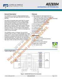 AOZ8304DIL Datasheet Cover