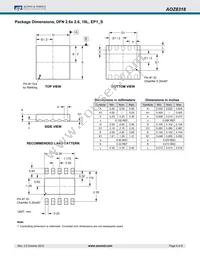 AOZ8318DI Datasheet Page 6