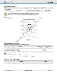 AOZ8808DI-03 Datasheet Page 2