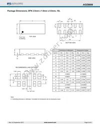 AOZ8808DI-03 Datasheet Page 6