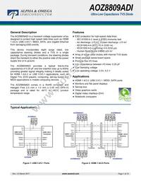 AOZ8809ADI-03 Datasheet Cover