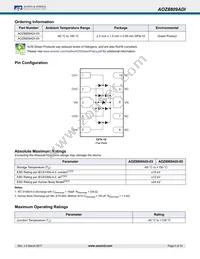 AOZ8809ADI-03 Datasheet Page 2