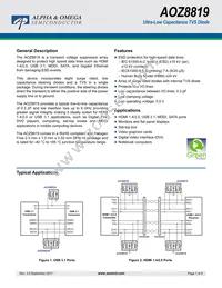 AOZ8819DI-05 Datasheet Cover