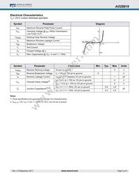 AOZ8819DI-05 Datasheet Page 3