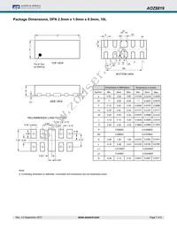 AOZ8819DI-05 Datasheet Page 7