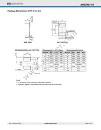 AOZ8821DT-03 Datasheet Page 5