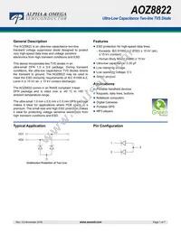 AOZ8822DI-05 Datasheet Cover