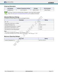 AOZ8822DI-05 Datasheet Page 2