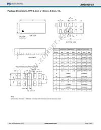 AOZ8829DI-03 Datasheet Page 6