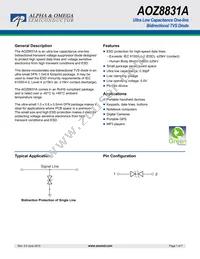 AOZ8831ADI-05 Datasheet Cover