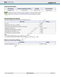 AOZ8831DT-03 Datasheet Page 2