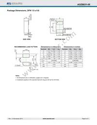 AOZ8831DT-05 Datasheet Page 5