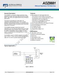 AOZ8881DI-05 Datasheet Cover