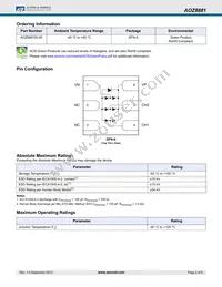 AOZ8881DI-05 Datasheet Page 2
