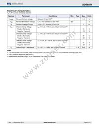 AOZ8881DI-05 Datasheet Page 3