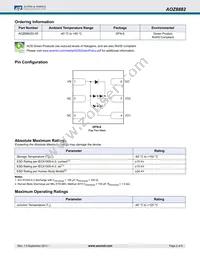 AOZ8882DI-05 Datasheet Page 2