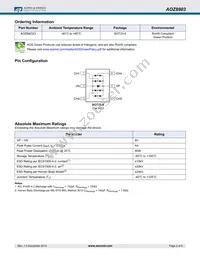 AOZ8903CI Datasheet Page 2