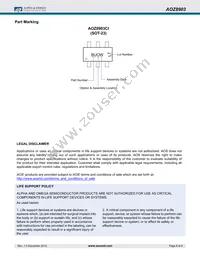 AOZ8903CI Datasheet Page 8