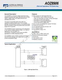 AOZ8906CI Datasheet Cover