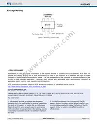 AOZ8906CI Datasheet Page 7