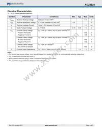 AOZ8925CI Datasheet Page 3