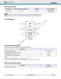 AOZ8934CI-26 Datasheet Page 2
