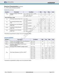 AOZ9252DI Datasheet Page 5