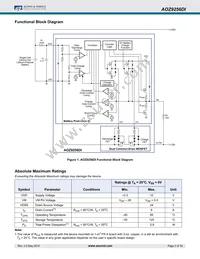 AOZ9256DI Datasheet Page 3