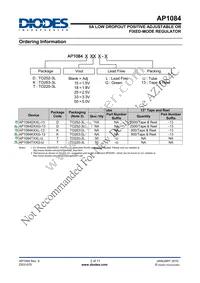 AP1084T50G-U Datasheet Page 2